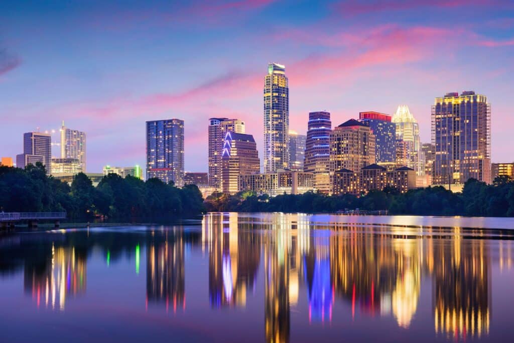 View of Austin, TX